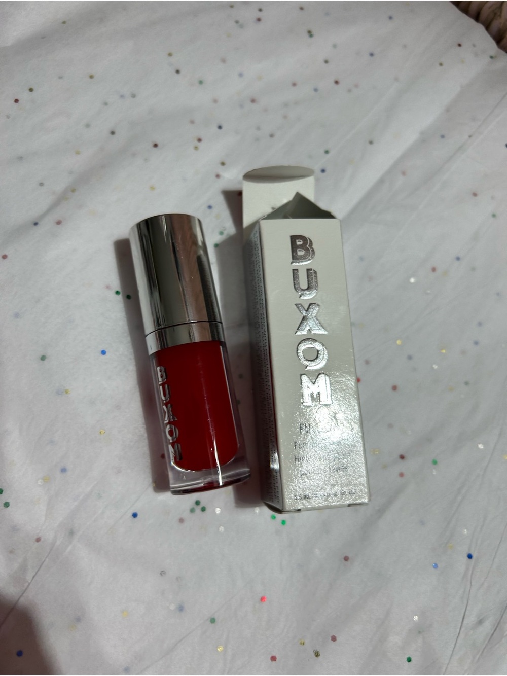 BUXOM Lipstick - Deep Red Cream Finish